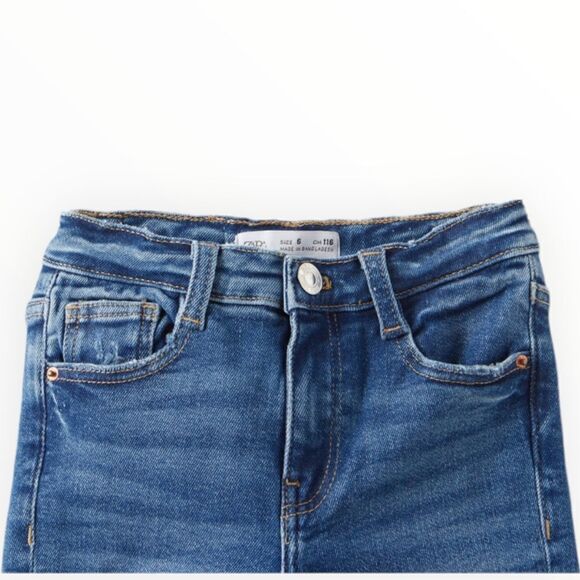 ZARA Kids | Blue | RIPPED SKINNY JEANS PREMIUM - Picture 4 of 5